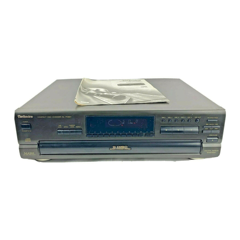 Technics SL-PD687 User manual