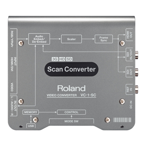 Roland VC-1-SC User manual