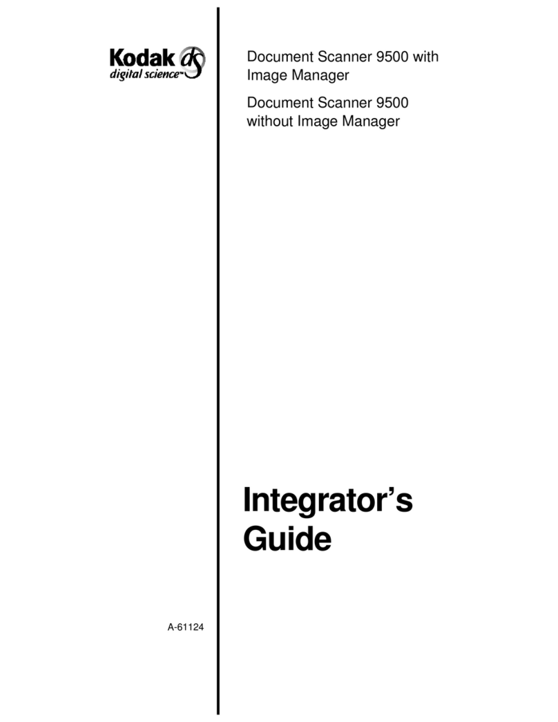 Kodak Document Scanner 9500 with Image Manager Assembly Instructions