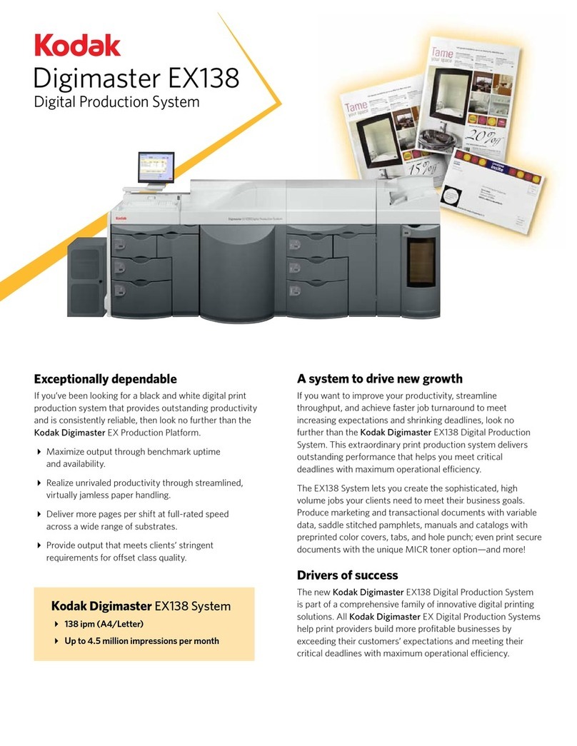 Kodak Digimaster EX138 User manual