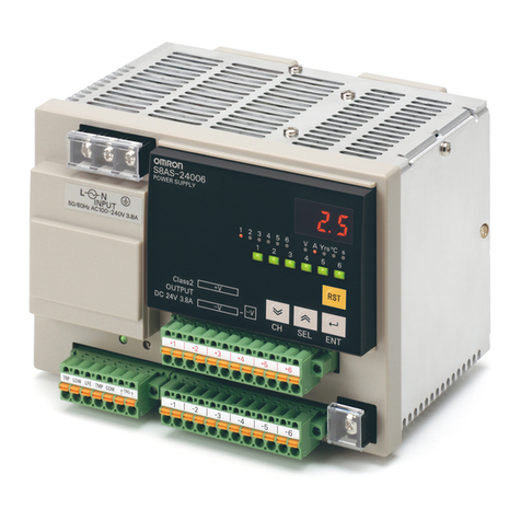 Omron S8AS User manual