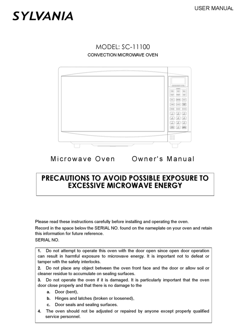 Sylvania SC-11100 owner's manual