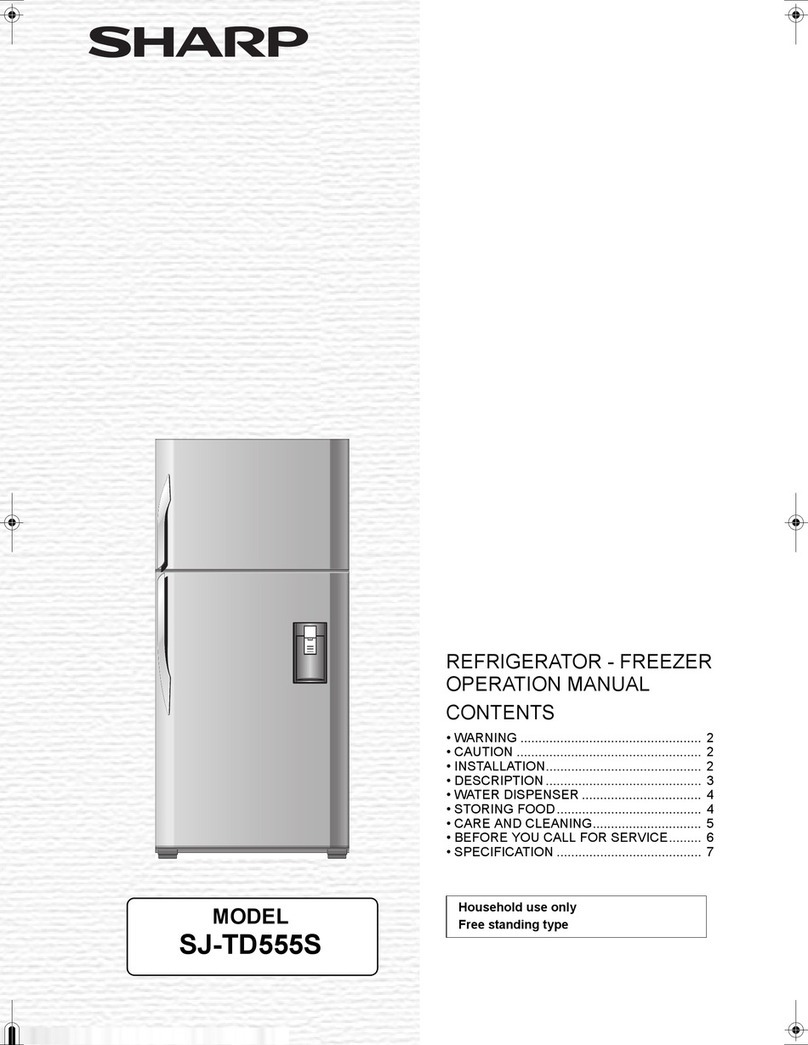 Sharp SJ-TD555S User manual