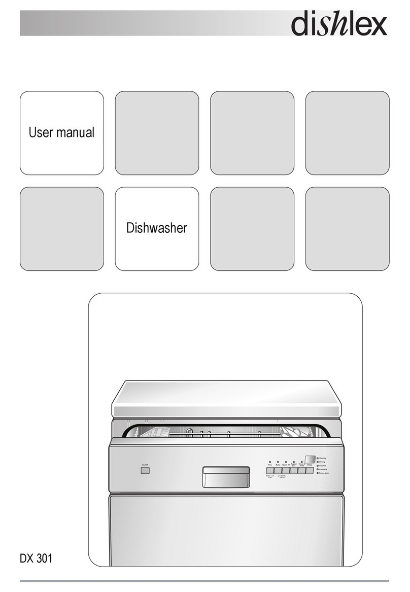 Dishlex DX 301 user manual