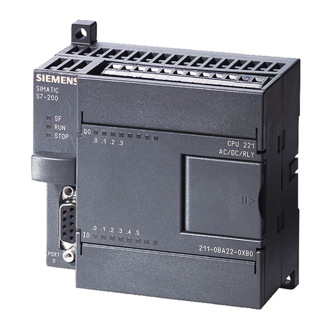 Siemens S7-200PLC User manual Siemens S7-200PLC User manual