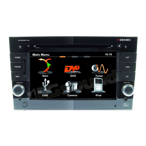 ZENEC ZE-NC5011D User manual