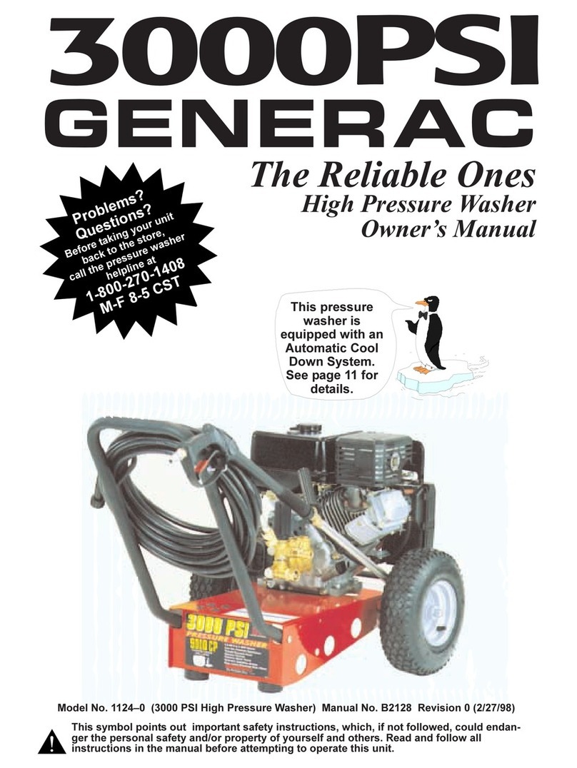Generac Power Systems 3000PSI User manual
