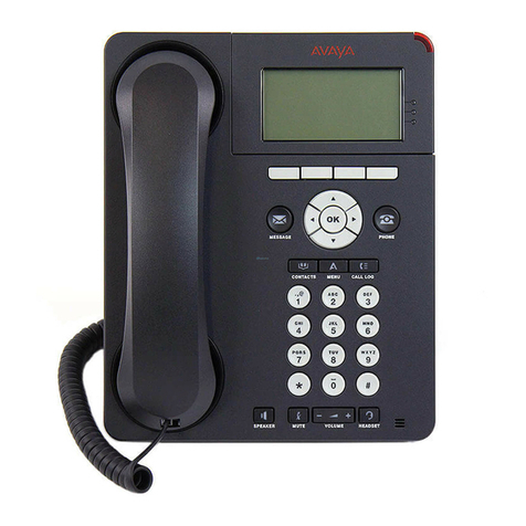 Avaya one-X Deskphone SIP 9620 User manual