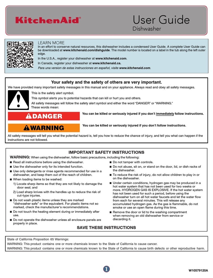 KitchenAid W10579120A user guide