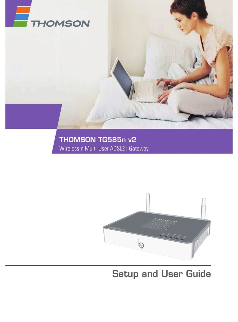 THOMSON TG585n v2 Safety guide