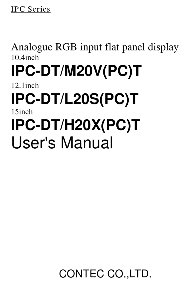 Contec IPC-DT User manual Contec IPC-DT User manual