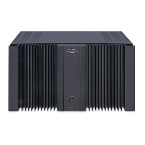 Rotel RB-1090-3 User manual