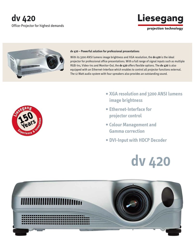 Liesegang dv 420 Technical specifications