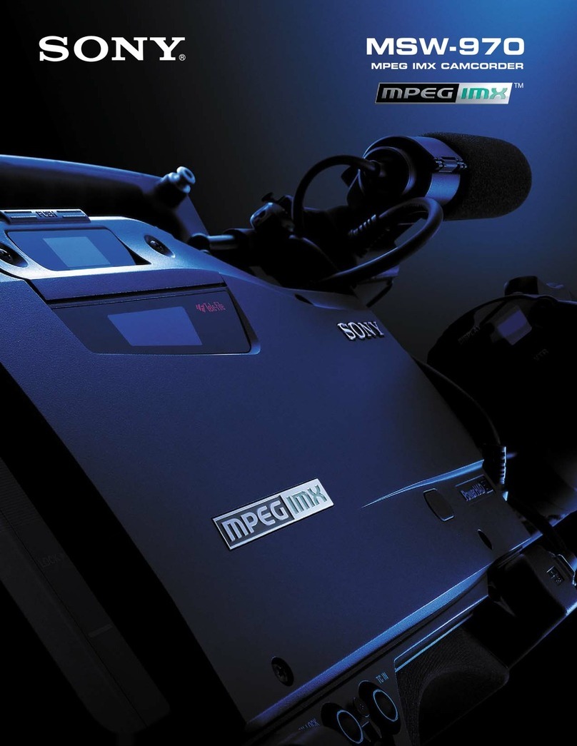 Sony MSW-970 User manual