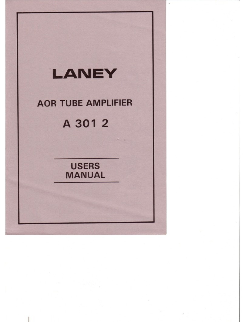 Laney A 301 2 user manual