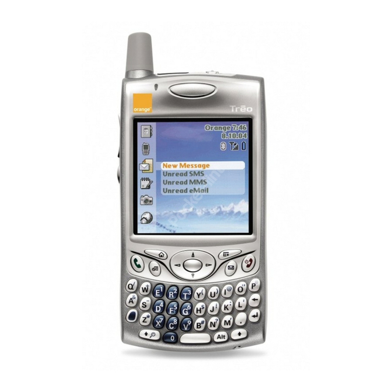 palmOne Treo 650 User manual
