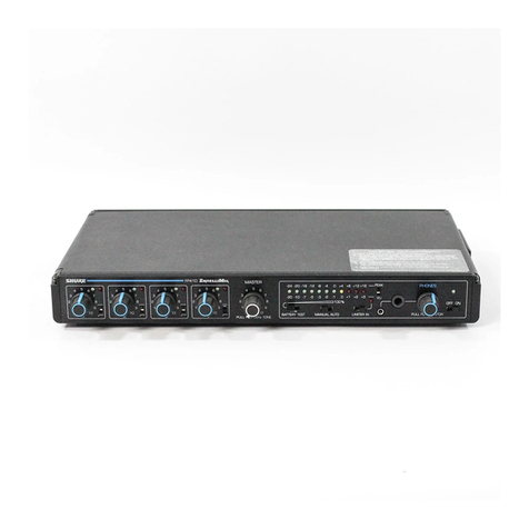 Shure FP410 User manual
