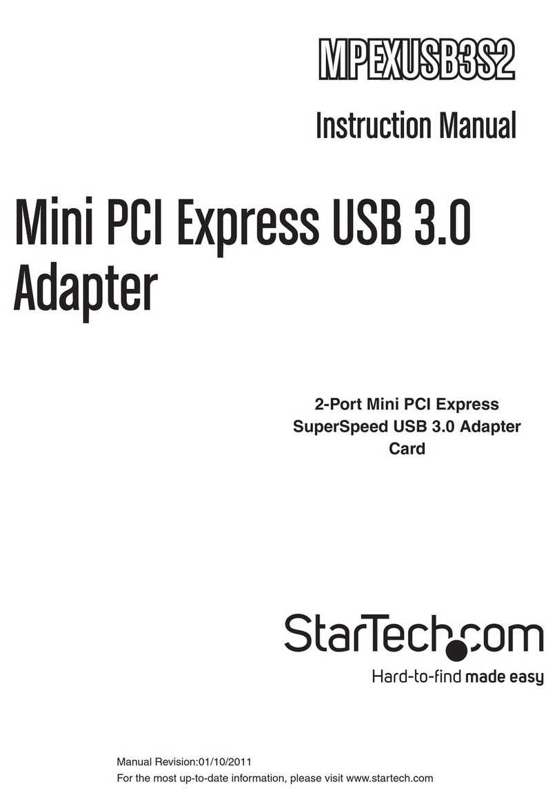 StarTech.com MPEXUSB3S2 User manual