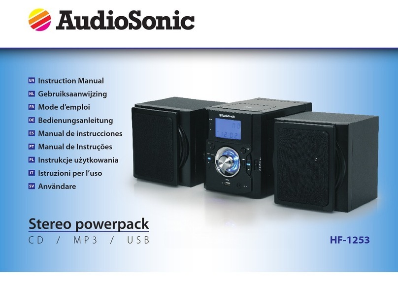 AudioSonic HF-1253 User manual AudioSonic HF-1253 User manual