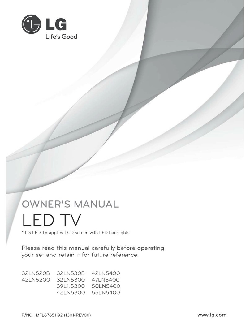 LG 42LN5200 User manual
