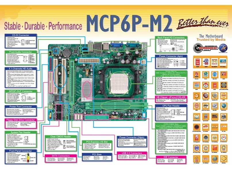 Biostar MCP6P-M2 User manual