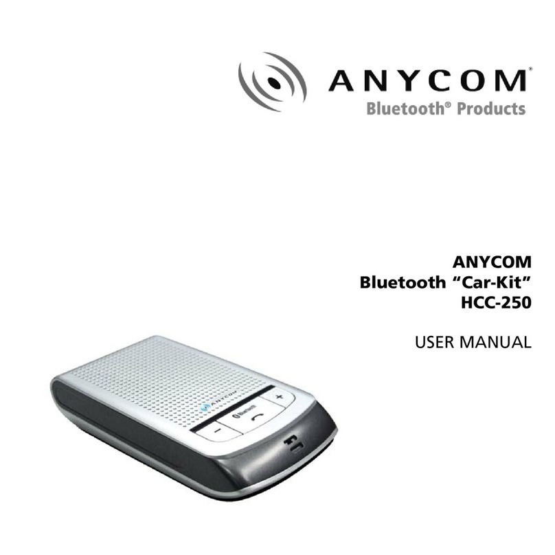 Anycom HCC-250 user manual