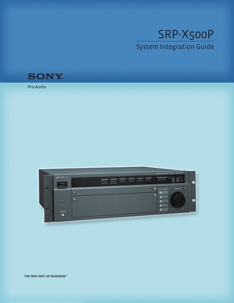 Sony SRP-X500P System integration guide