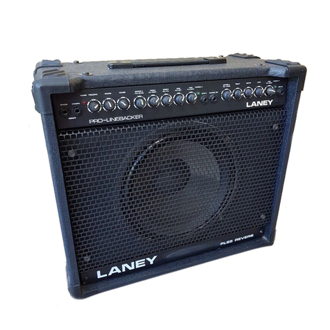 Laney Pro-linebacker PL50R User manual