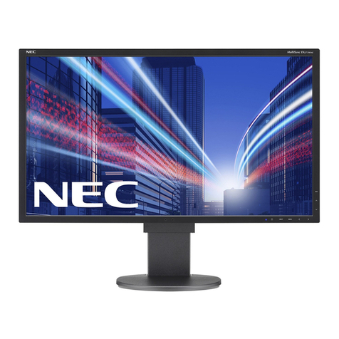 NEC MultiSync EA244WMi User manual