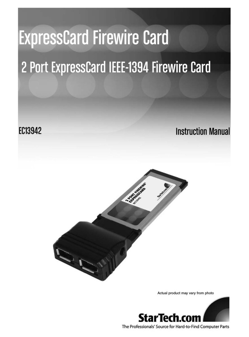 StarTech.com EC13942 User manual StarTech.com EC13942 User manual
