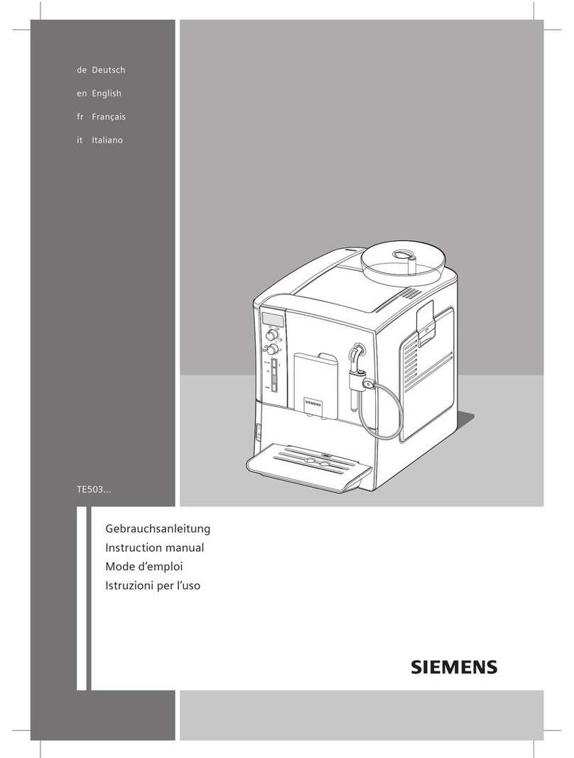 Siemens TE503 User manual