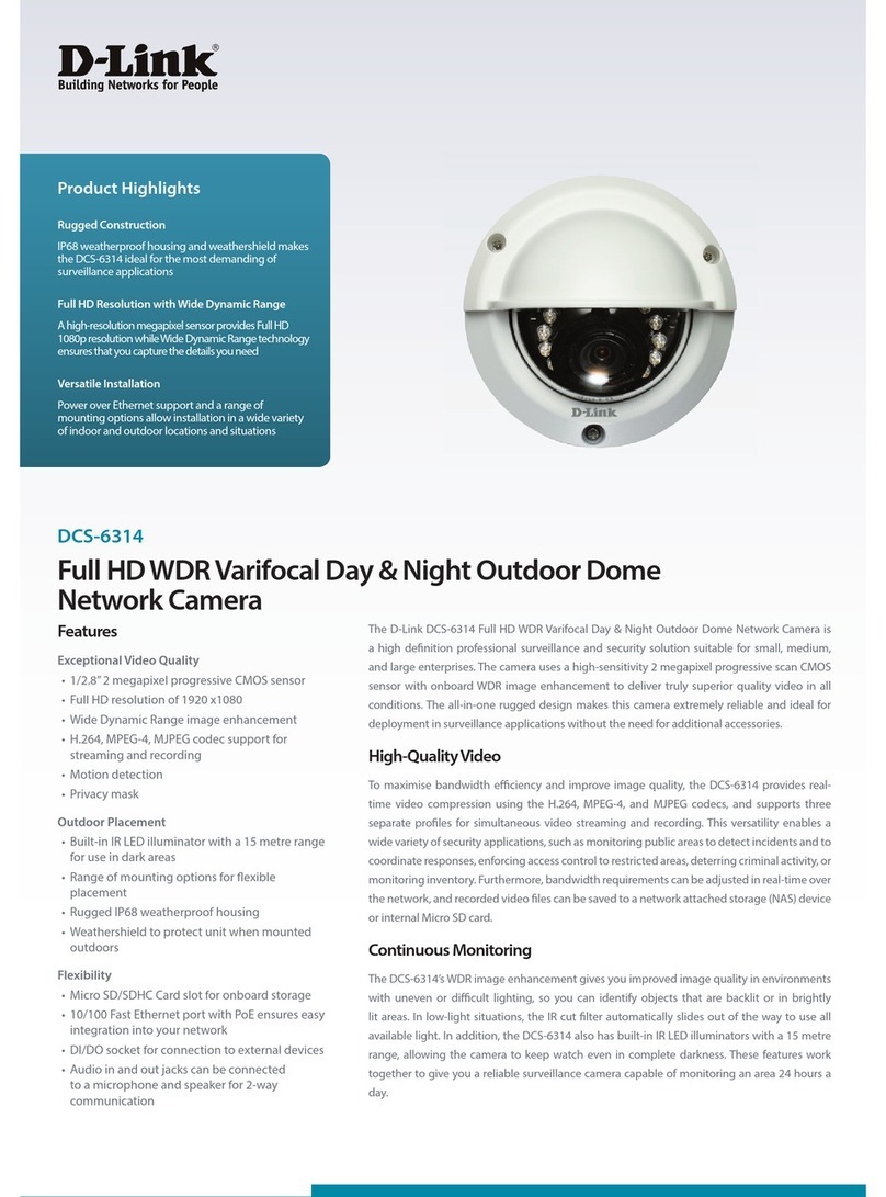 D-Link DCS-6314 User manual