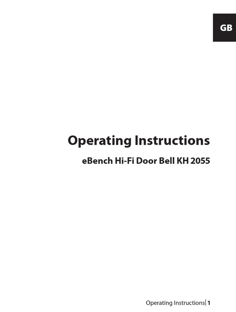 E-Bench KH 2055 operating instructions