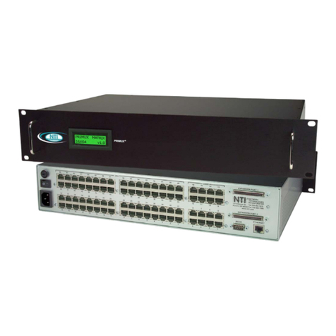 Network Technologies PRIMUX-16X64 User manual