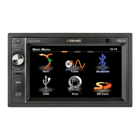 ZENEC ZE-NC526 user manual