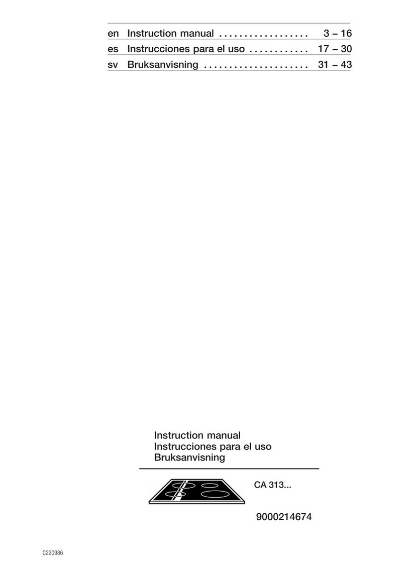 CONSTRUCTA CA313 Series User manual