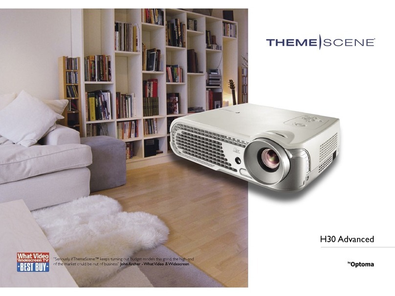 Optoma H30 User manual
