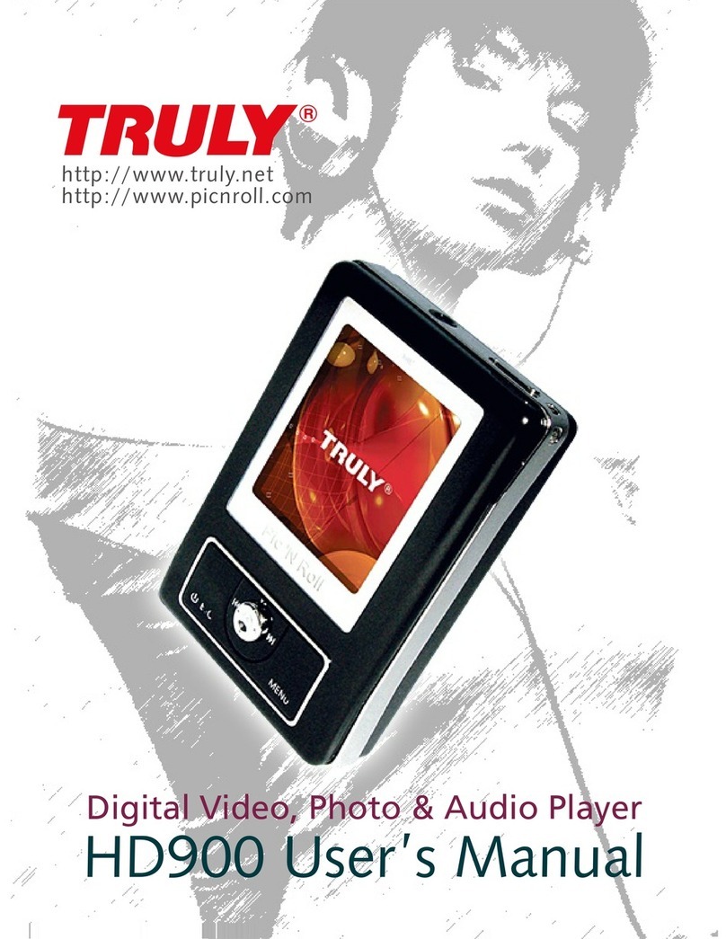 Truly Pic'N Roll HD900 User manual
