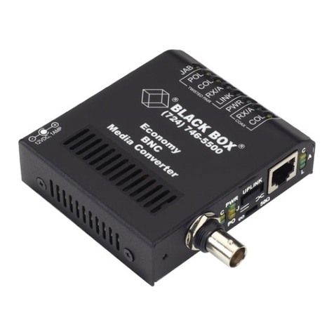 Black Box LE1502A-R3 User manual