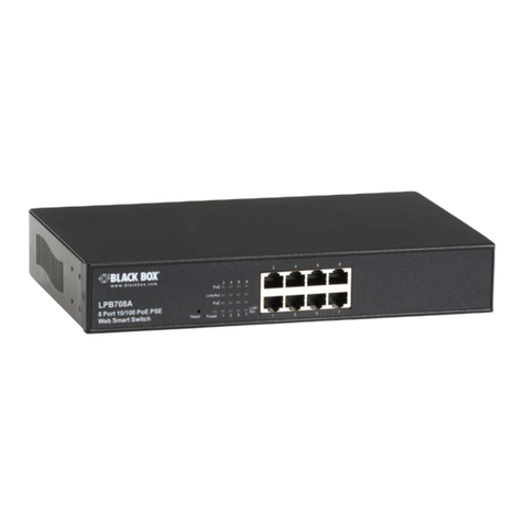 Black Box LPB708A Operating instructions