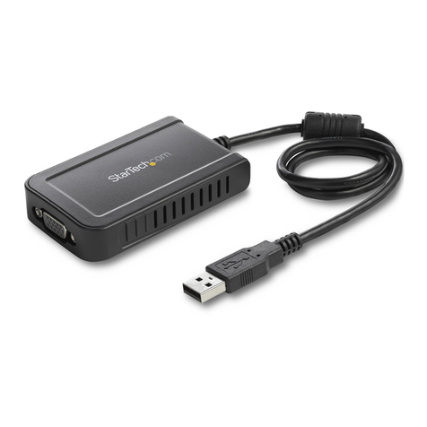 StarTech.com USB2DVIE3 User manual StarTech.com USB2DVIE3 User manual