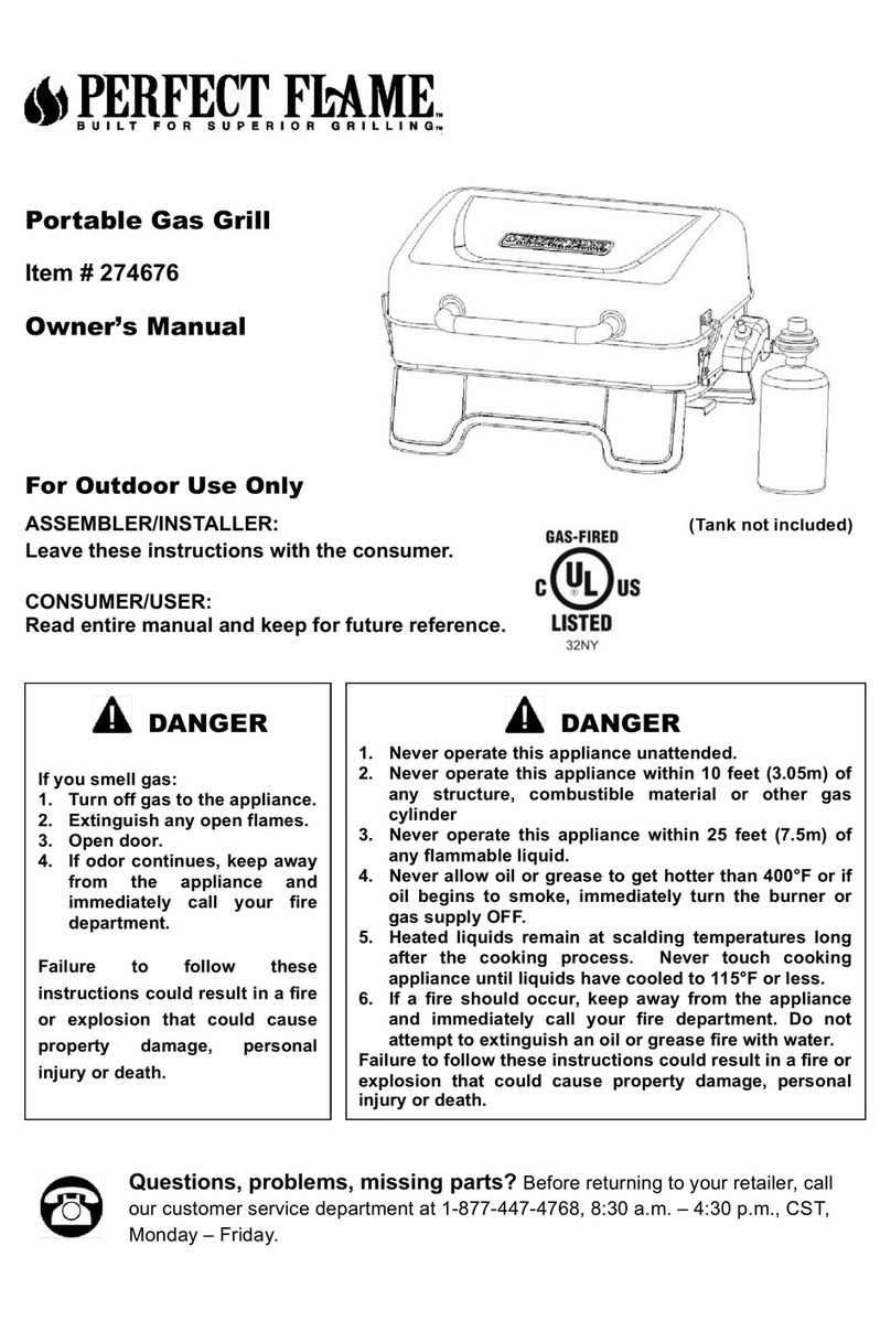Perfect Flame 274676 User manual