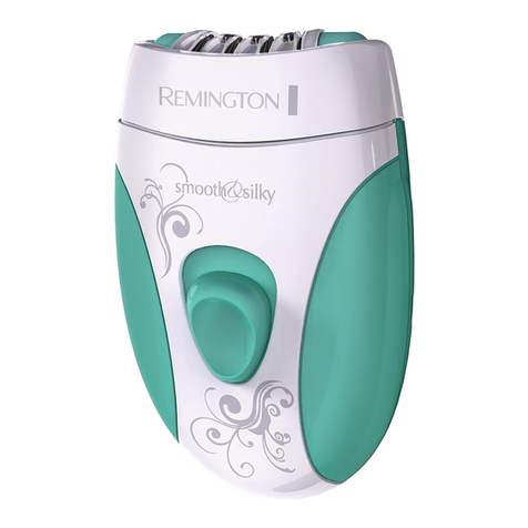 Remington Smooth & Silky EP-6010 User manual Remington Smooth & Silky EP-6010 User manual