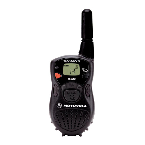 Motorola Talkabout T6200 User manual