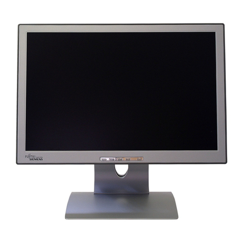 Fujitsu Siemens Computers SCALEOVIEW S17-2 User manual
