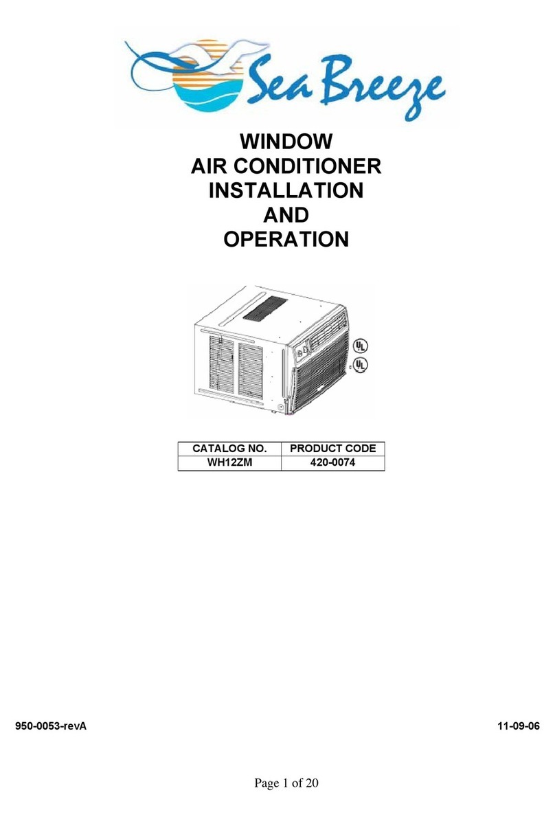 Seabreeze WH12ZM User manual