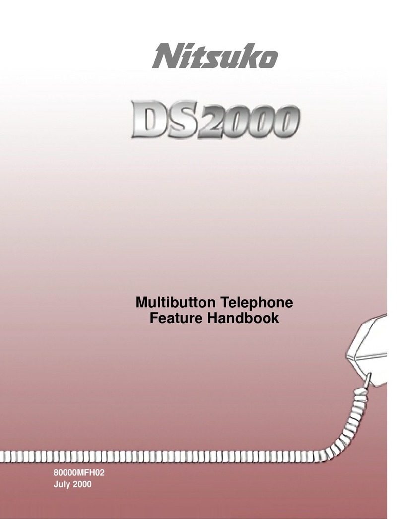 Nitsuko DS2000 Feature handbook