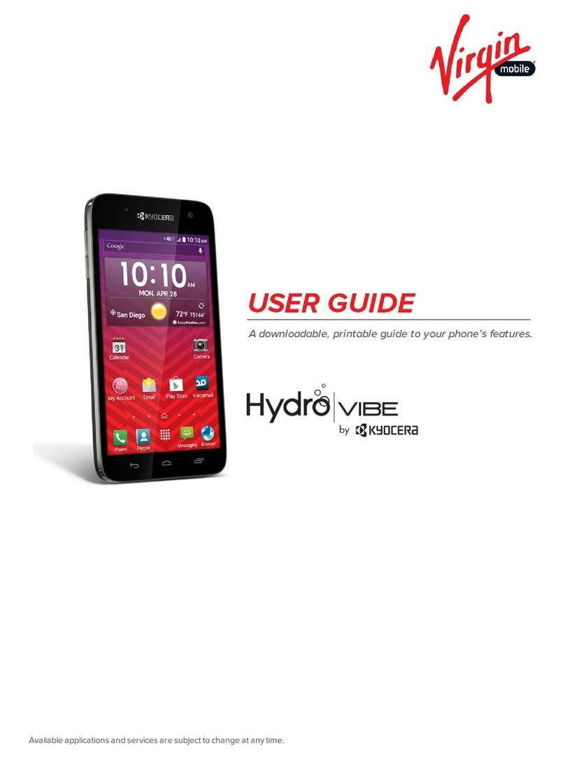 Kyocera HYDRO VIBE User manual