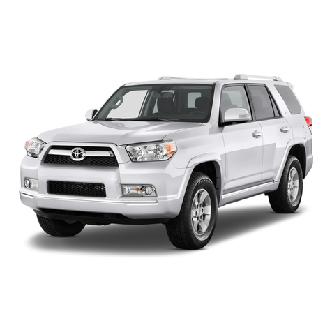 Toyota 4RUNNER 2012 Quick reference guide