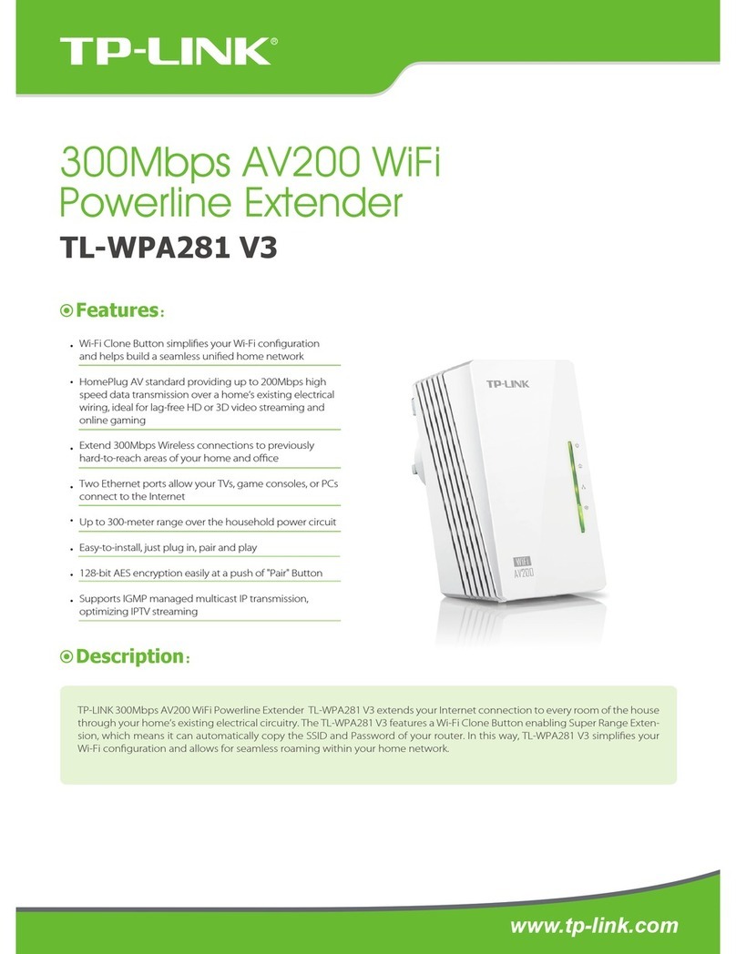 TP-Link TL-WPA2220 User manual TP-Link TL-WPA2220 User manual
